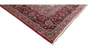 Tappeto Ardakan Medaglione Floreale Rosso Blu Scuro 299x410 Cm
