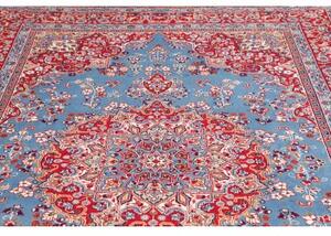 Tappeto Moud Medaglione Floreale Azzurro Rosso 195x300 Cm