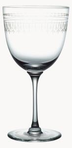 Set di 2 bicchieri da vino in cristallo soffiato Ovals
