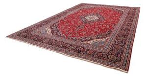 Tappeto Ardakan Medaglione Floreale Rosso Blu Scuro 299x410 Cm