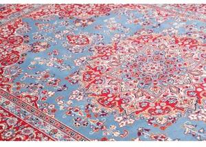 Tappeto Moud Medaglione Floreale Azzurro Rosso 195x300 Cm