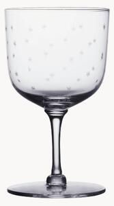Set di 4 bicchieri da vino in cristallo soffiato Stars