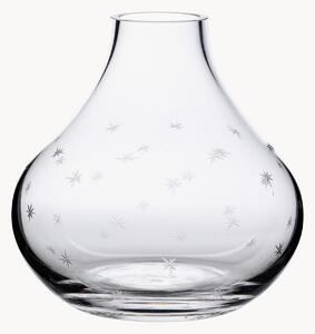 Vaso in cristallo soffiato Stars, alt. 11 cm