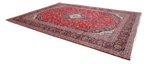 Tappeto Ardakan Medaglione Floreale Rosso Blu Scuro 299x410 Cm