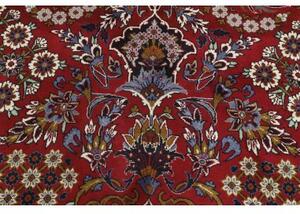 Tappeto Nadjafabad Stilizzato Rosso Blu Scuro 294x515 Cm