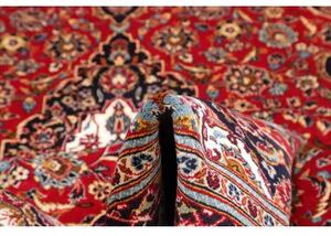 Tappeto Ardakan Medaglione Floreale Rosso Blu Scuro 198x320 Cm