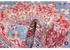 Tappeto Moud Medaglione Floreale Azzurro Rosso 195x300 Cm