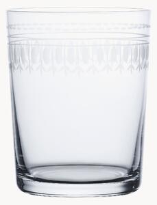 Set di 4 bicchieri in cristallo soffiato Ovals