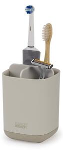 Portaspazzolino verticale beige in plastica EasyStore – Joseph Joseph