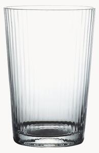 Set di 4 bicchieri in cristallo soffiato Ripple