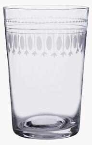 Set di 6 bicchieri in cristallo soffiato Ovals