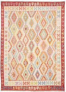 Tappeto Kilim Geometrico Multicolore 204x290 Cm