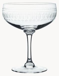 Set di 4 bicchieri da cocktail in cristallo soffiato Ovals