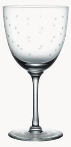 Set di 6 bicchieri da vino in cristallo soffiato Stars
