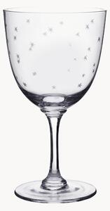 Set di 6 bicchieri da vino in cristallo soffiato Stars
