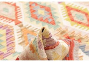 Tappeto Kilim Geometrico Multicolore 204x290 Cm