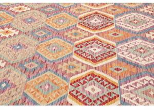 Tappeto Kilim Geometrico Multicolore 203x304 Cm