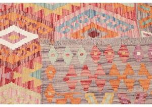 Tappeto Kilim Geometrico Multicolore 196x294 Cm