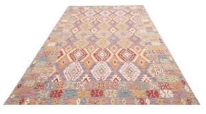 Tappeto Kilim Geometrico Multicolore 203x304 Cm