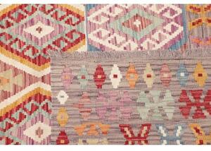 Tappeto Kilim Geometrico Multicolore 203x304 Cm