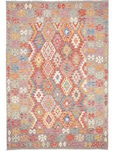 Tappeto Kilim Stilizzato Multicolore 174x241 Cm
