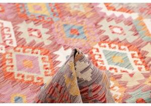 Tappeto Kilim Stilizzato Multicolore 174x241 Cm
