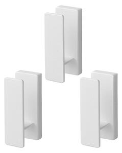 Set di ganci da parete bianchi in metallo 3 pz Tower – YAMAZAKI