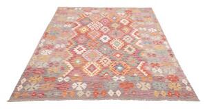 Tappeto Kilim Stilizzato Multicolore 174x241 Cm