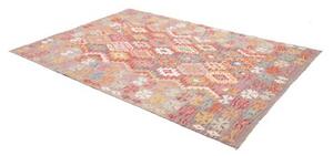 Tappeto Kilim Stilizzato Multicolore 174x241 Cm
