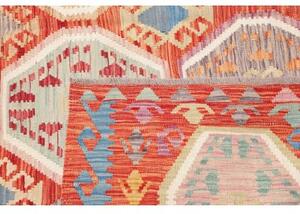 Tappeto Kilim Stilizzato Mattone Multicolore 207x300 Cm