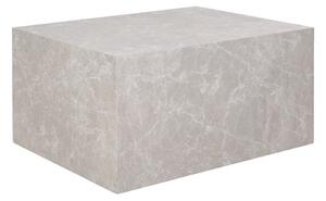 Tavolino in marmo 60x80 cm Prague - House Nordic