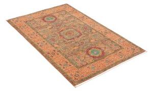 Tappeto Kairo Geometrico Arancione Rosso 82x128 Cm