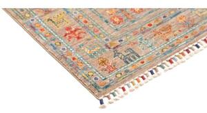 Tappeto Istintia Figurativo Beige Multicolore 82x128 Cm