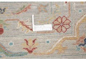Tappeto Zigler Fine Floreale Grigio Multicolore 385x481 Cm