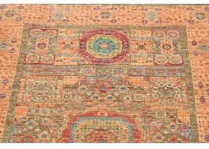 Tappeto Kairo Geometrico Arancione Rosso 82x128 Cm