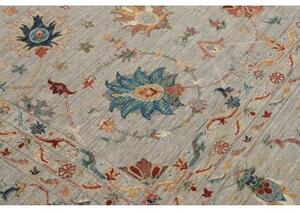 Tappeto Zigler Fine Floreale Grigio Multicolore 385x481 Cm