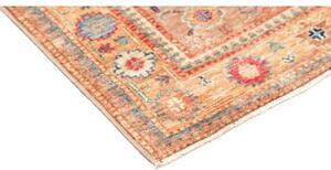 Tappeto Kazak Fine Stilizzato Marrone Rossiccio Blu 80x127 Cm