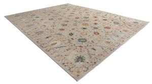Tappeto Zigler Fine Floreale Grigio Multicolore 385x481 Cm