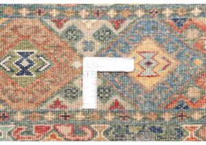 Tappeto Istintia Geometrico Blu Petrolio Terracotta 79x124 Cm