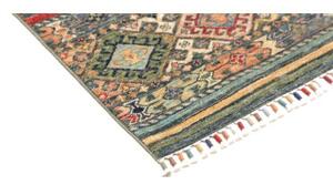 Tappeto Istintia Geometrico Blu Petrolio Terracotta 79x124 Cm