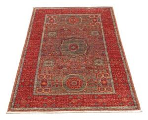Tappeto Kairo Stilizzato Rosso Mattone Azzurro 79x127 Cm