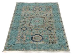 Tappeto Kairo Stilizzato Turchese Blu Scuro 80x122 Cm