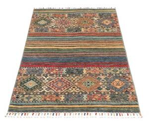 Tappeto Istintia Geometrico Blu Petrolio Terracotta 79x124 Cm