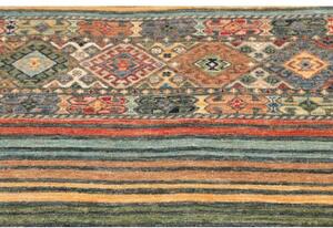 Tappeto Istintia Geometrico Blu Petrolio Terracotta 79x124 Cm