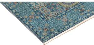 Tappeto Kairo Medaglione Verde Petrolio Beige 80x121 Cm