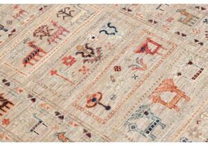 Tappeto Istintia Figurativo Beige Rosso Mattone 79x123 Cm