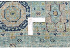 Tappeto Kairo Stilizzato Turchese Blu Scuro 80x122 Cm