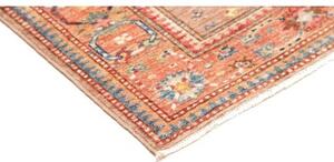 Tappeto Kazak Fine Stilizzato Ruggine Blu Petrolio 78x120 Cm