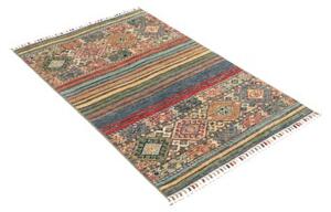 Tappeto Istintia Geometrico Blu Petrolio Terracotta 79x124 Cm