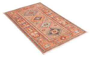 Tappeto Kazak Fine Stilizzato Ruggine Blu Petrolio 78x120 Cm